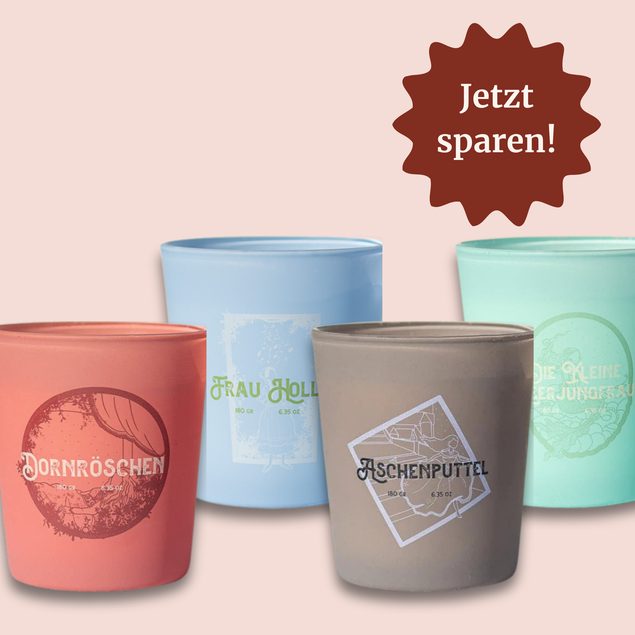 Märchenkerzen 4er Set