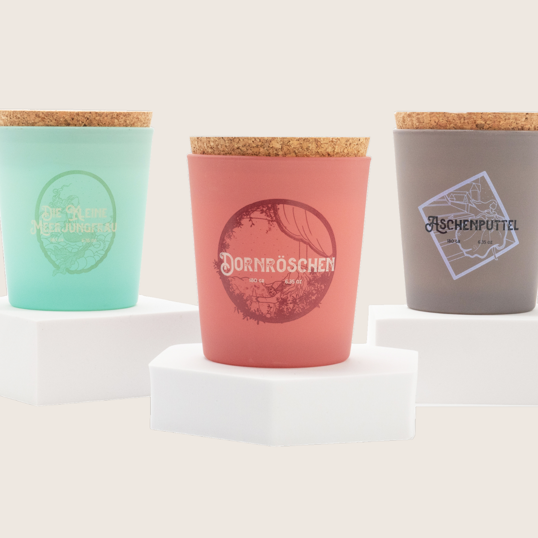 Märchenkerzen 3er-Set
