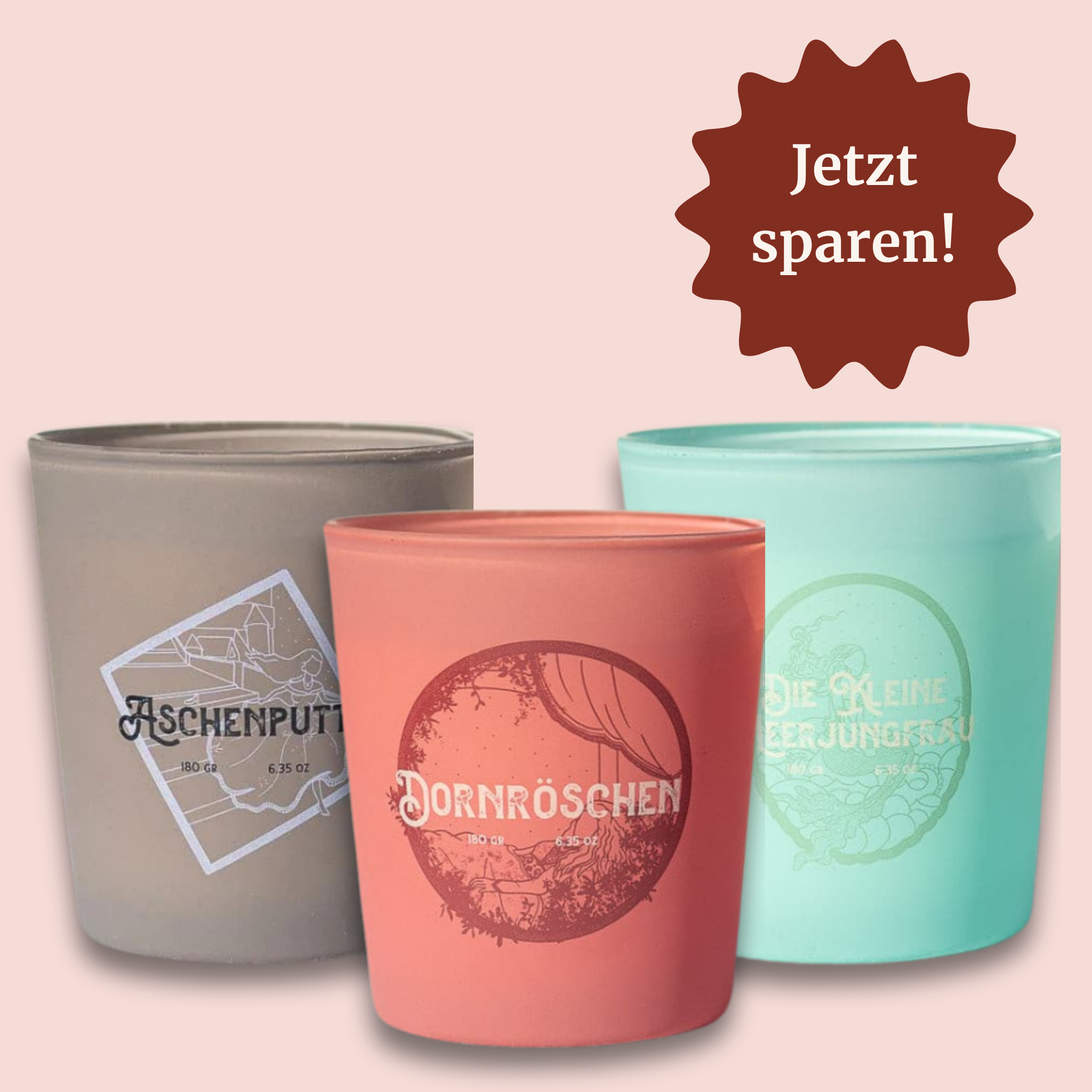 Märchenkerzen 3er-Set